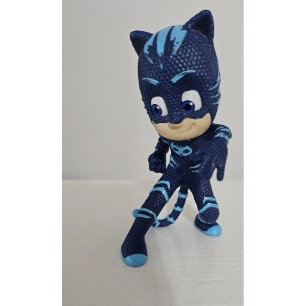 PJ Masks Cat Boy Figure 3.5" Tall Just Play P J Masks Catboy Used